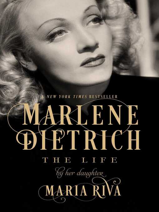 Title details for Marlene Dietrich by Maria Riva - Wait list